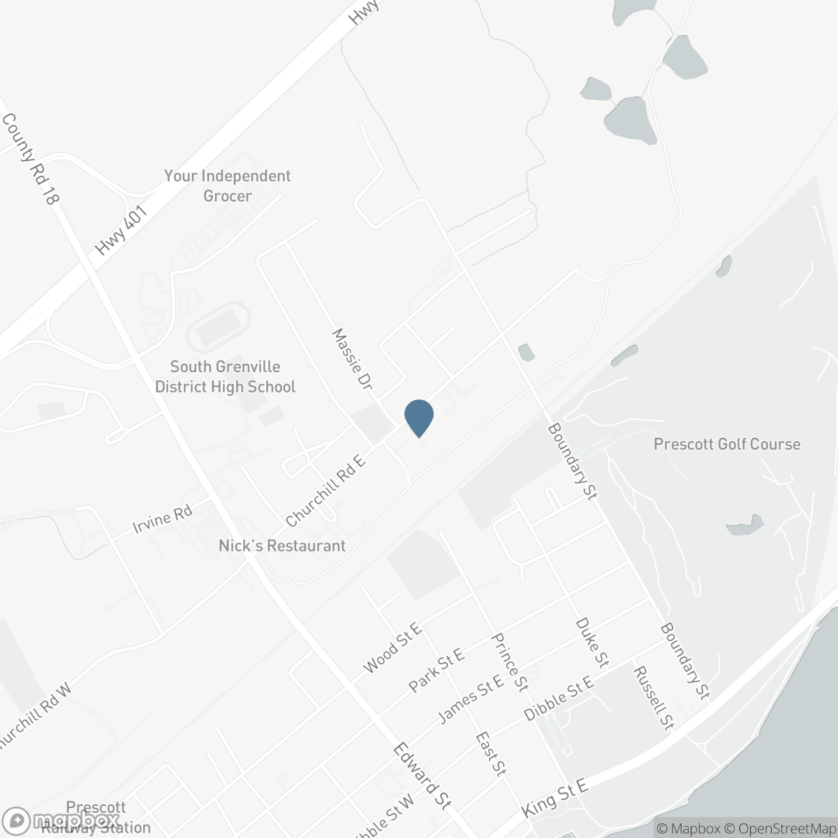 353 CHURCHILL ROAD E, Prescott, Ontario K0E 1T0